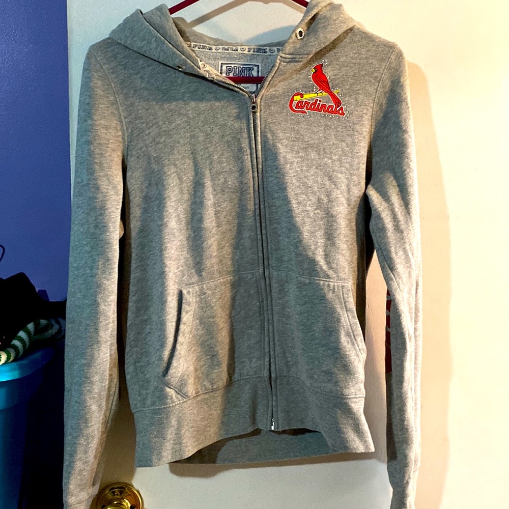 VS Pink Medium STL Cardinals Hoodie